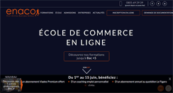 Desktop Screenshot of enaco.fr